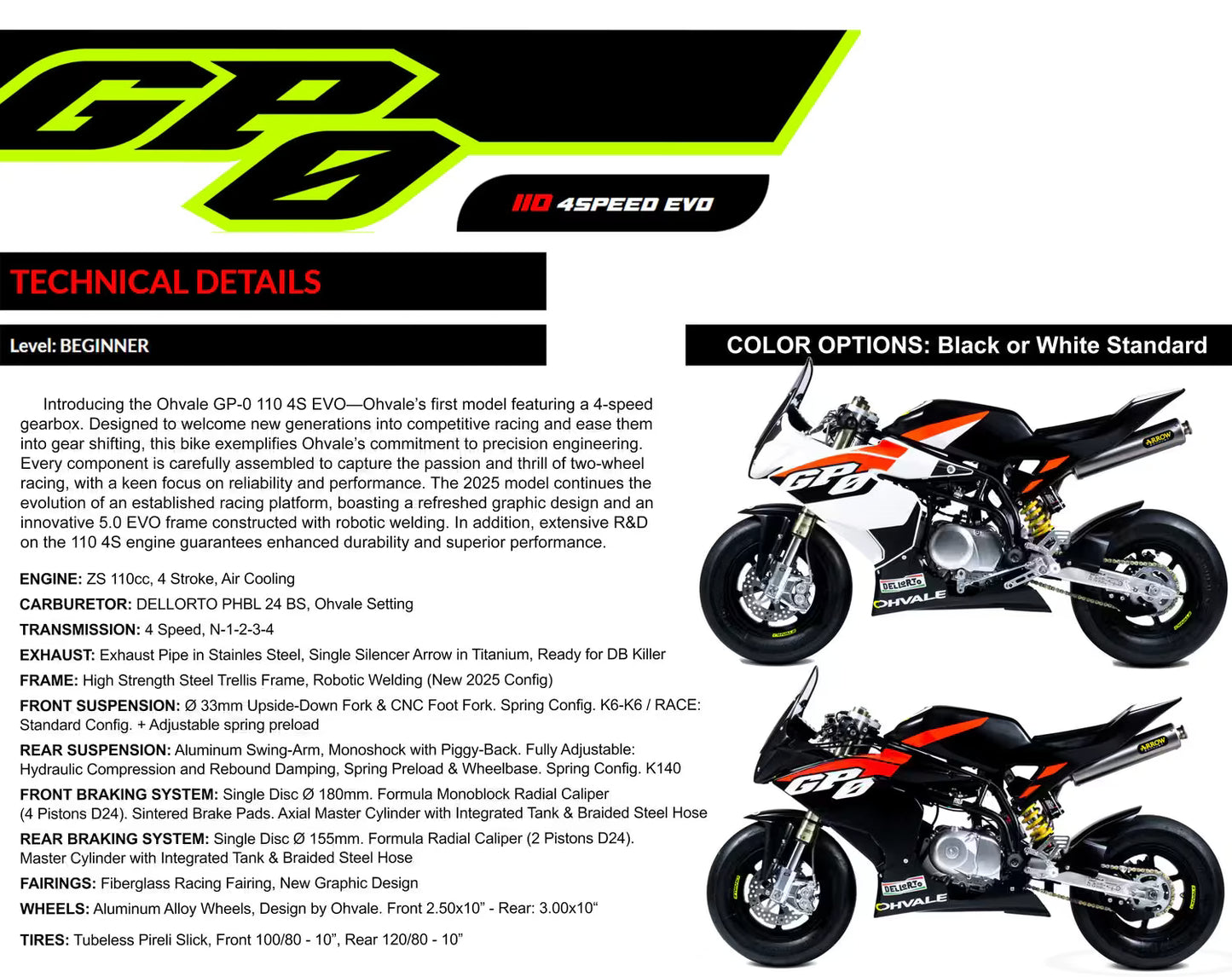 Ohvale GP-0 4-Speed Race